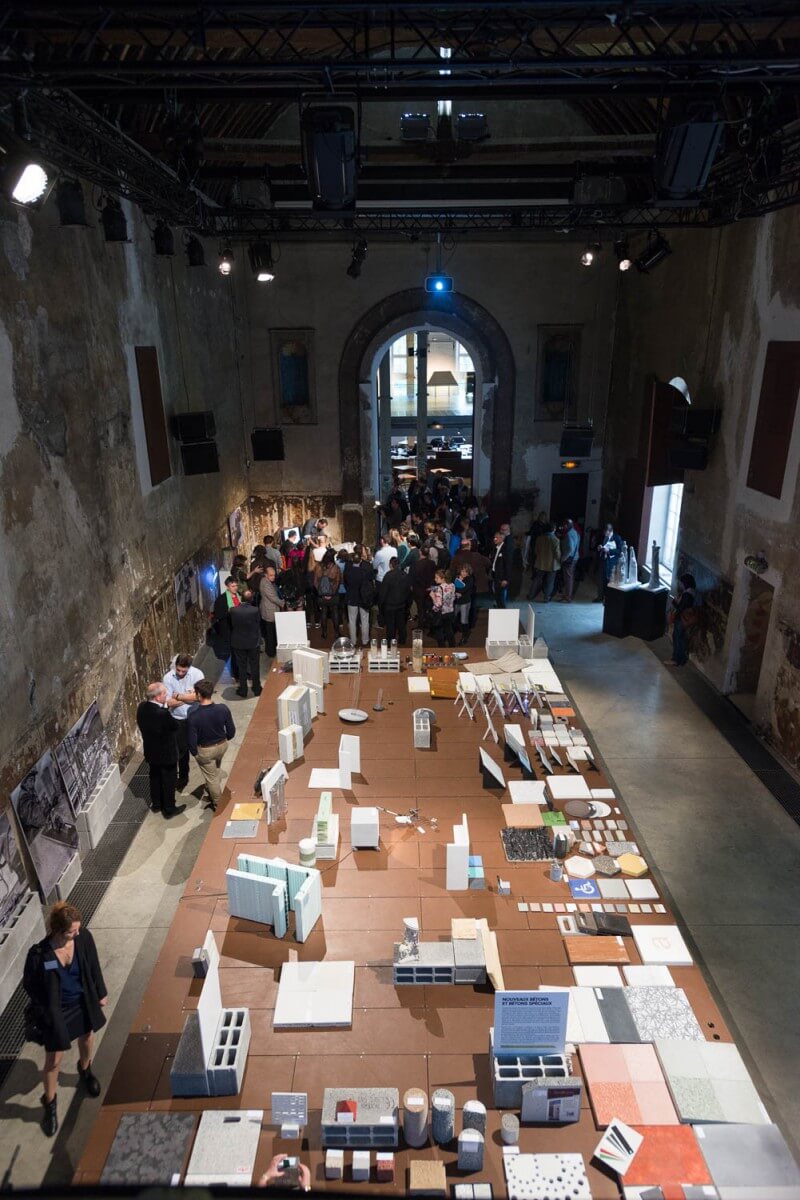 Rencontres bétons : showroom + atelier + conférence