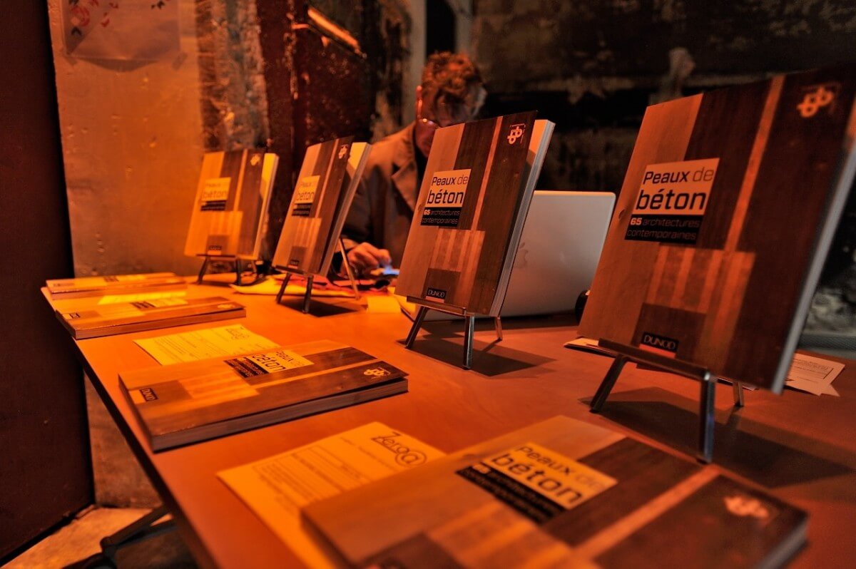 Soirée de sortie du livre "Peau de béton"