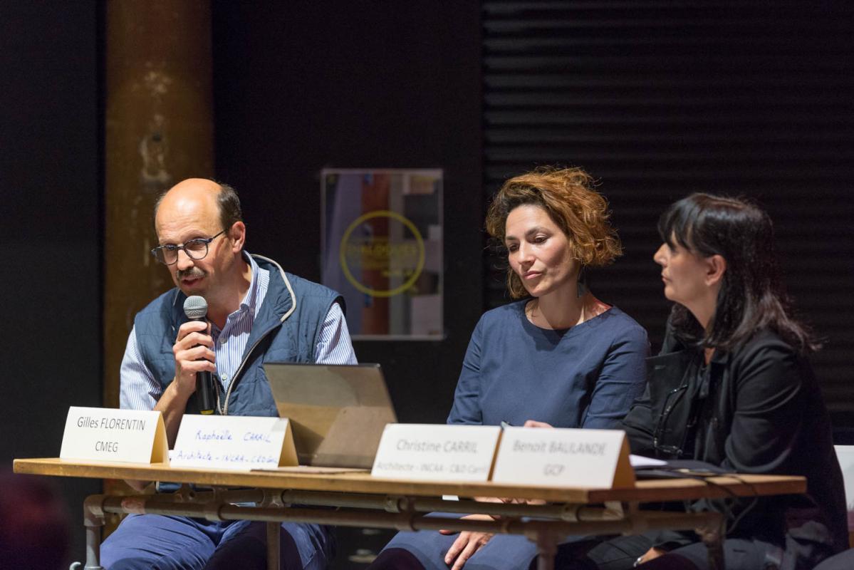Gilles Florentin, Raphaëlle Carril et Christine Carril - Dialogues Architectes / Entreprises du 12 avril 2018