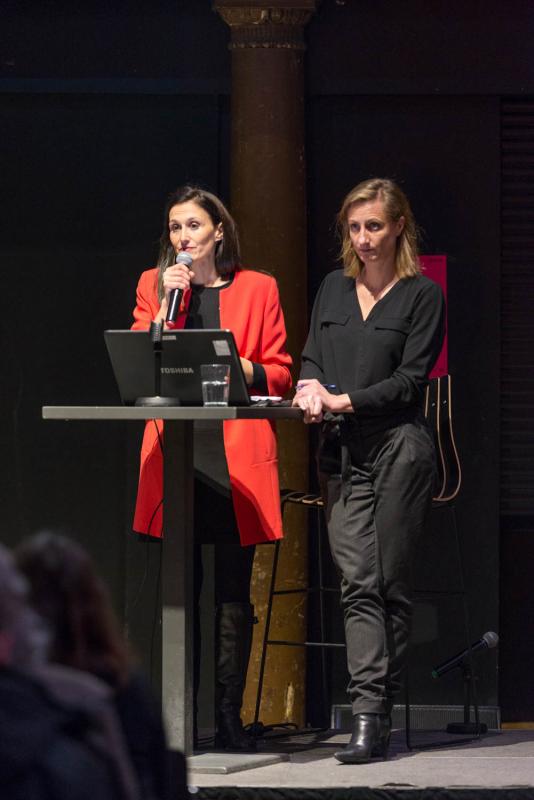 Conférence de Manuelle Gautrand, le 14 février à la Maison de l'architecture Île-de-France à Paris - Photo : Écliptique / Laurent Thion