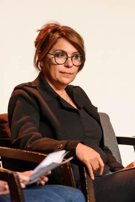 Table ronde de lancement du 4e Trophée béton Pro, le 5 octobre 2023 à la Maison de l'architecture Île-de-France à Paris - Photo : Écliptique / Laurent Thion