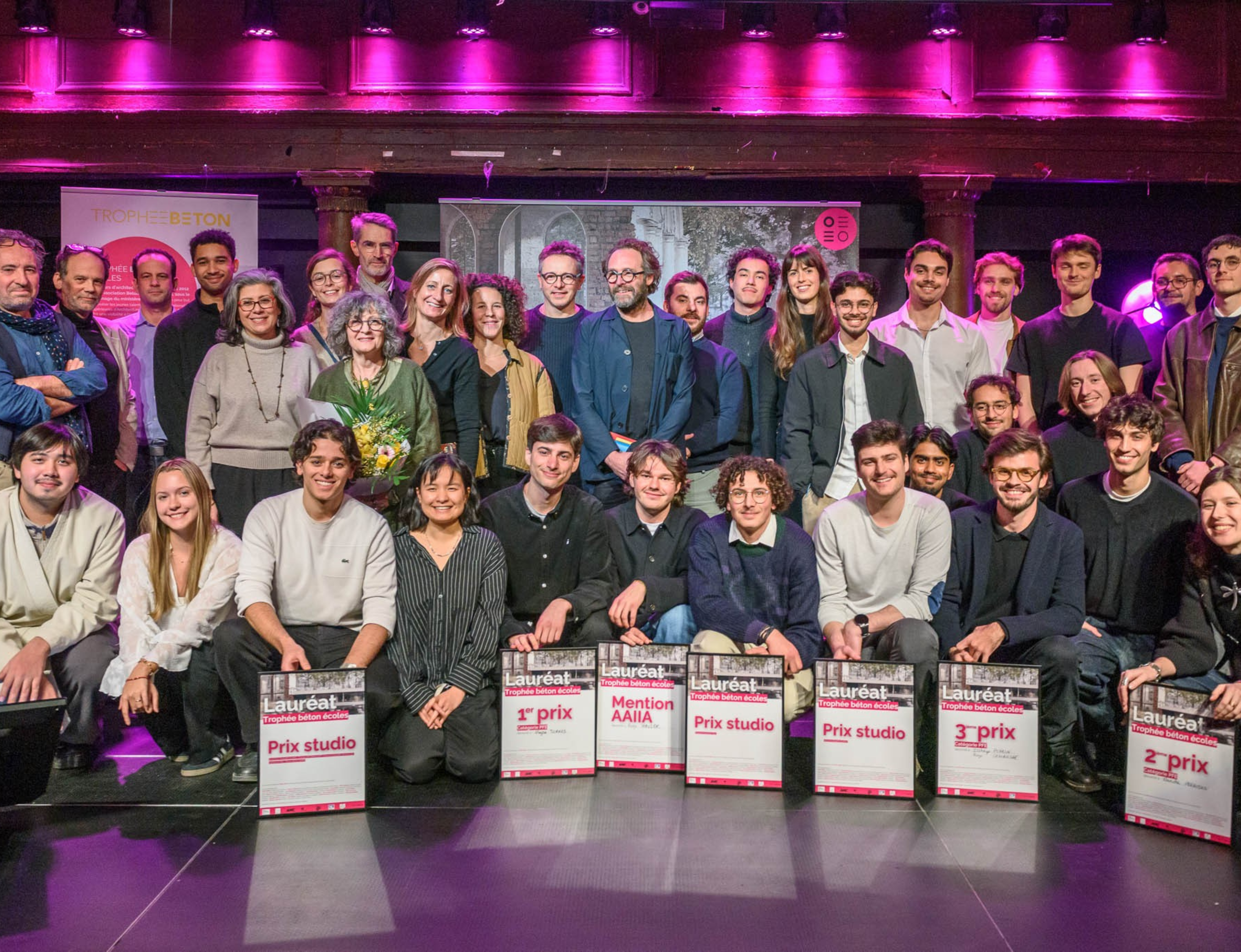 Remise des prix Trophée béton Écoles 2025-2026